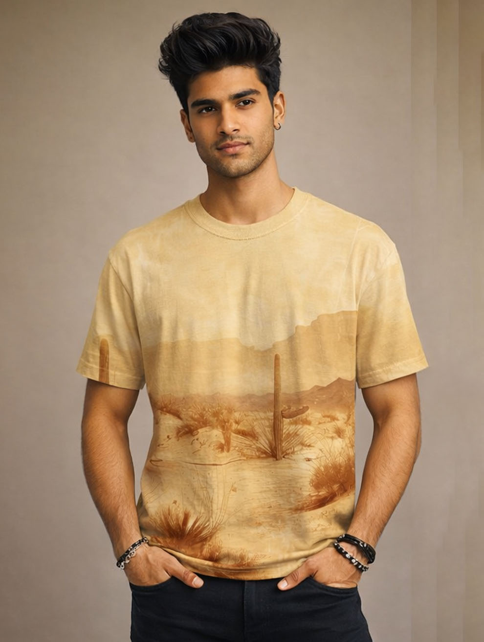 Desert Print T-Shirt