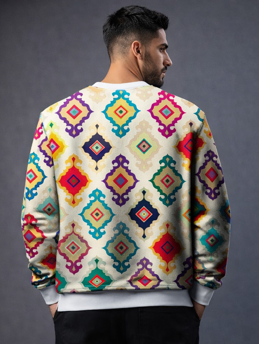 Geometric art prints Sweatshirt