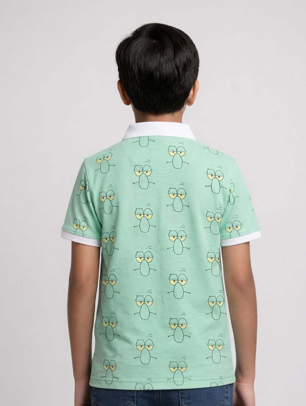 Kids Printed Polo T-Shirt #110