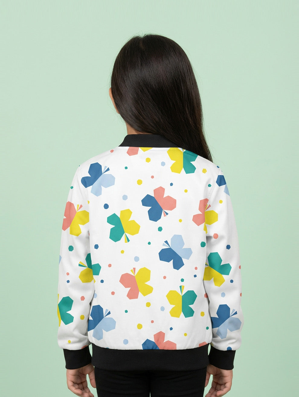 Printed Bomber Jacket #117
