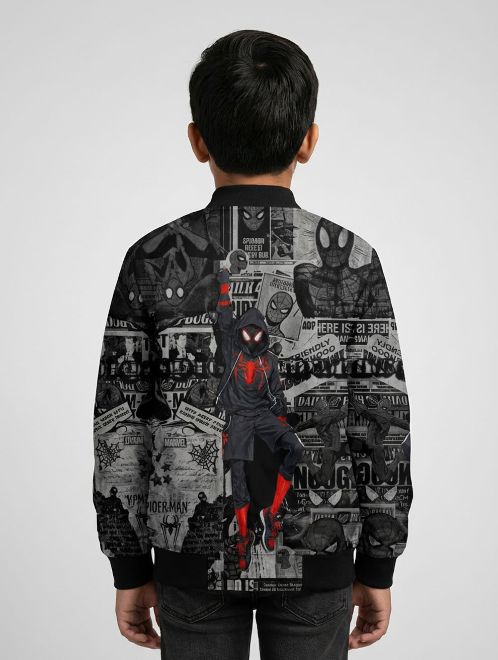 Printed Bomber Jacket #106