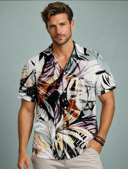 Big Tropical Leaf Shirt