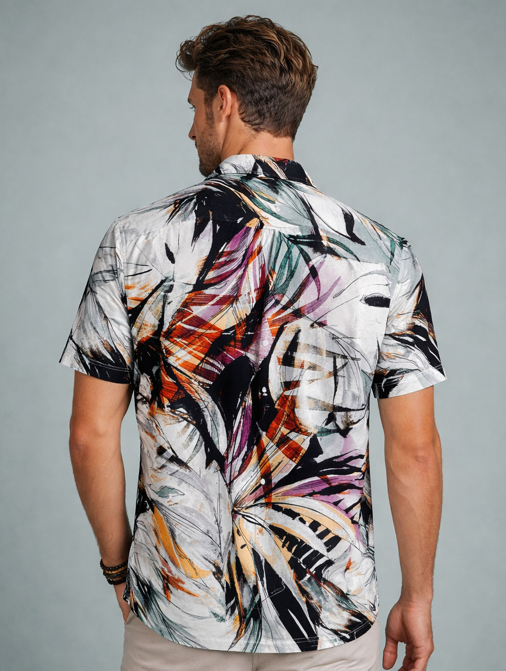 Big Tropical Leaf Shirt