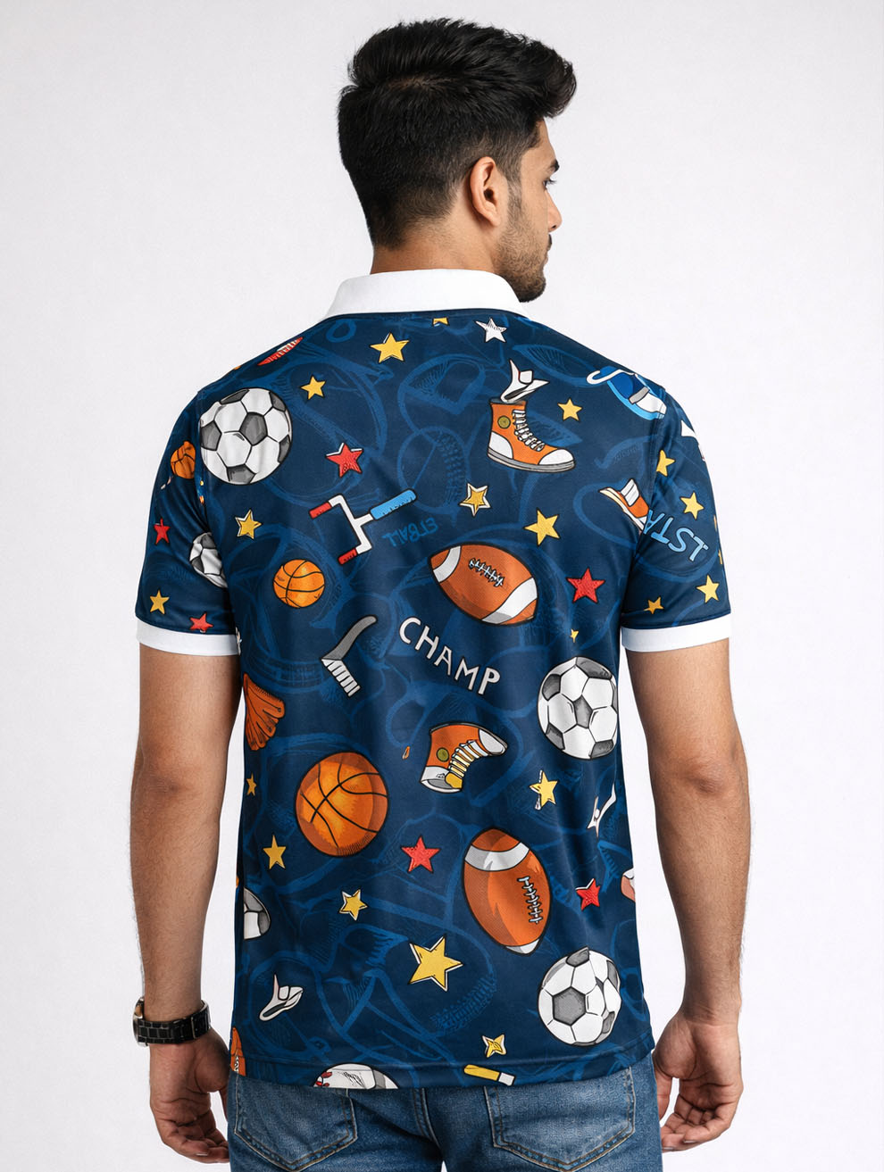 Sports Art Polo T-Shirt