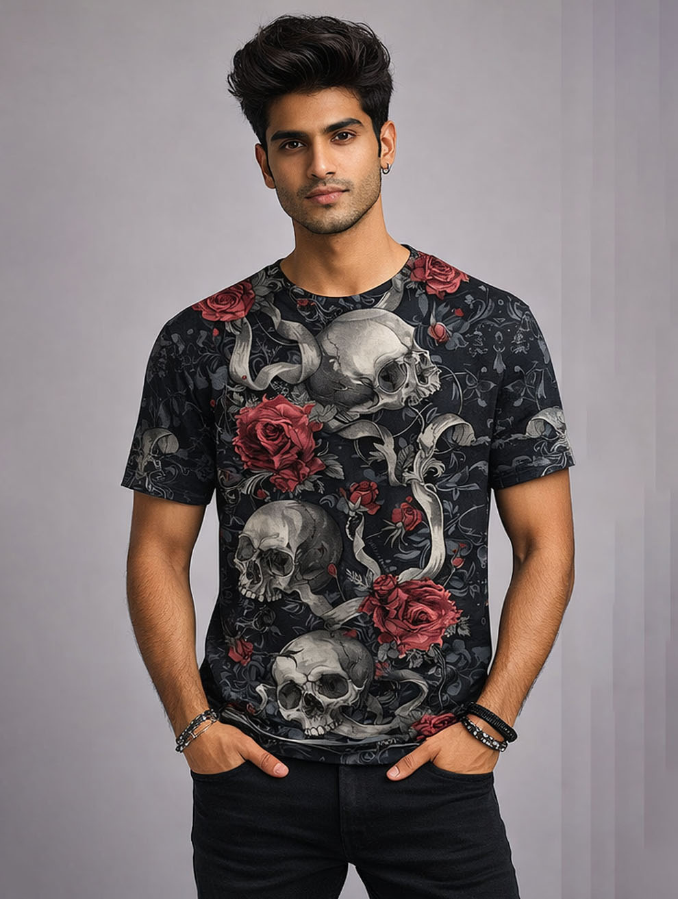 Decorated Skull T-Shirt