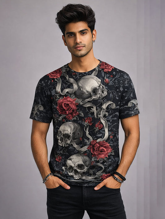 Decorated Skull T-Shirt