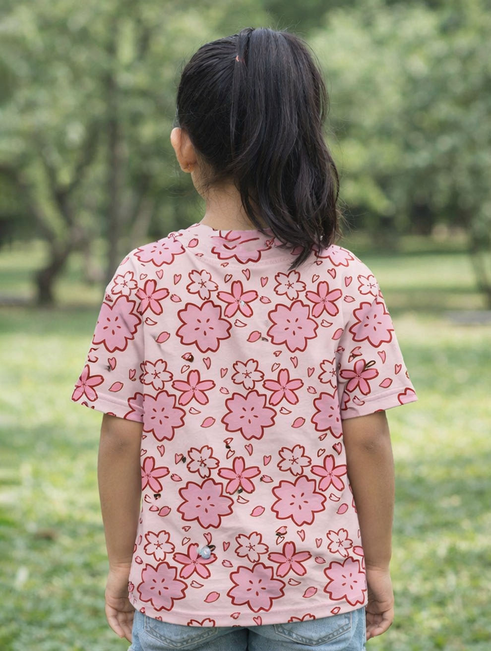 Girl's Printed T-Shirt #107