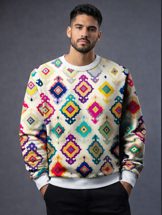 Geometric art prints Sweatshirt