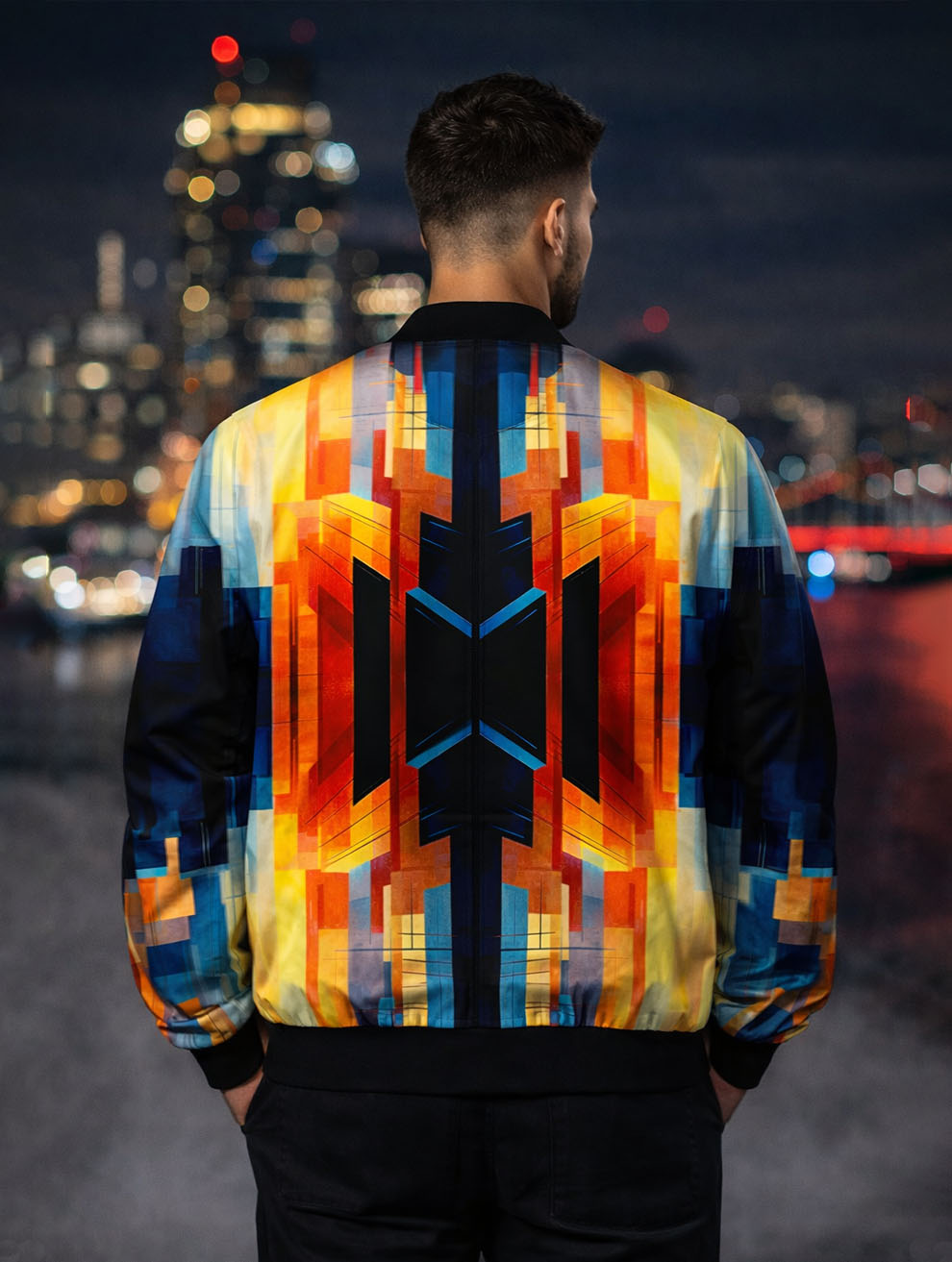 Men's Bomber Jacket #BOMJ001