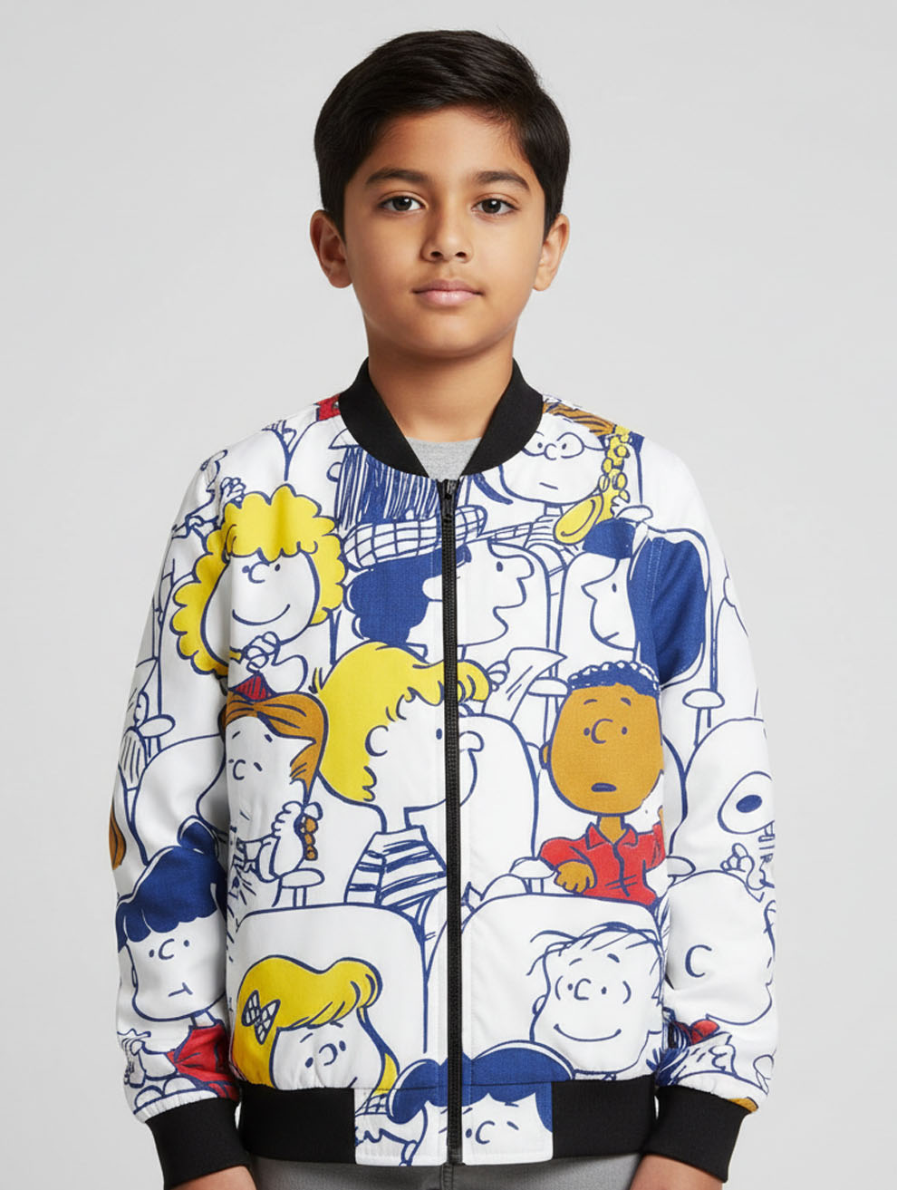 Printed Bomber Jacket #101