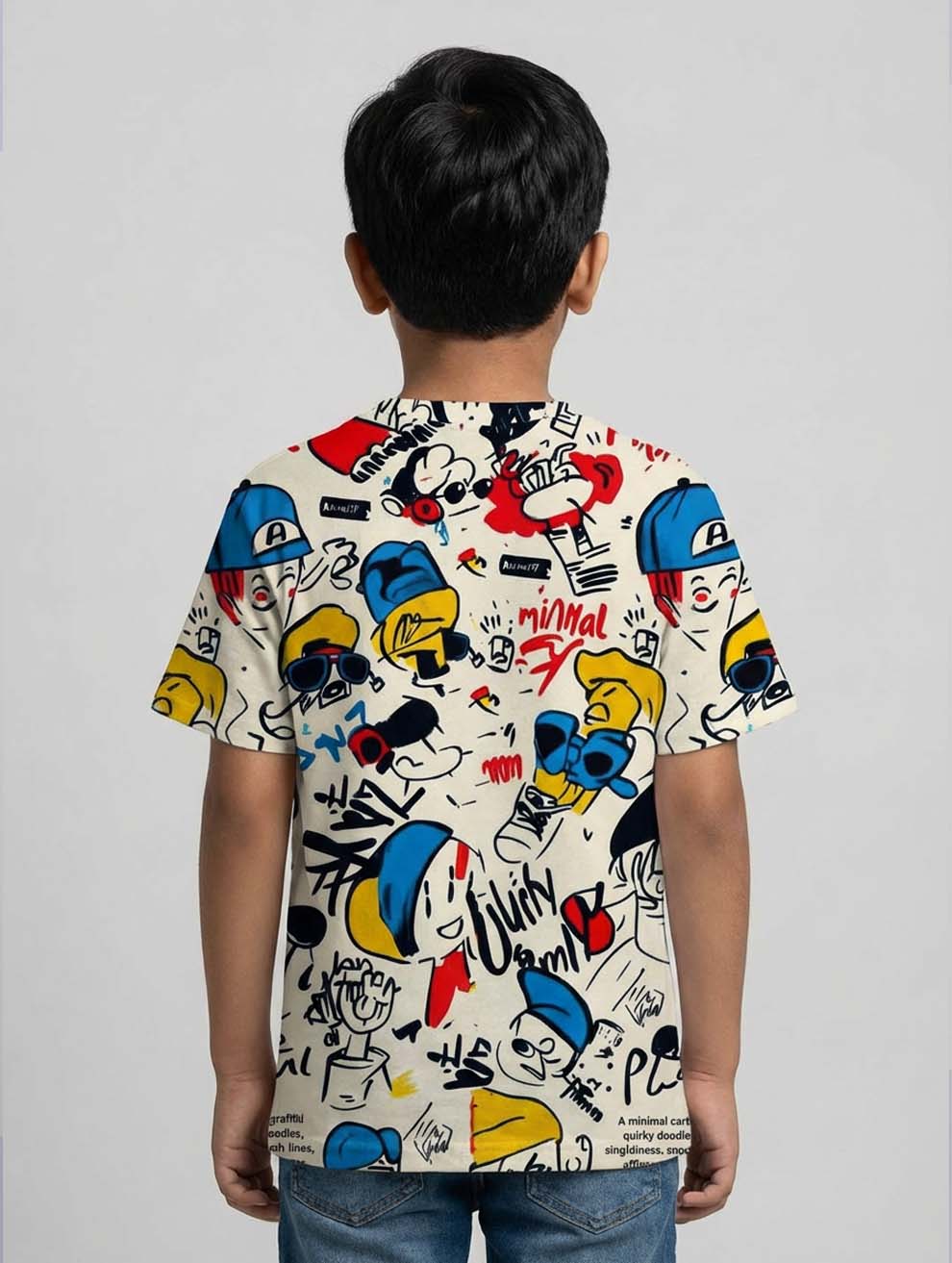 Kids Printed T-Shirt #117