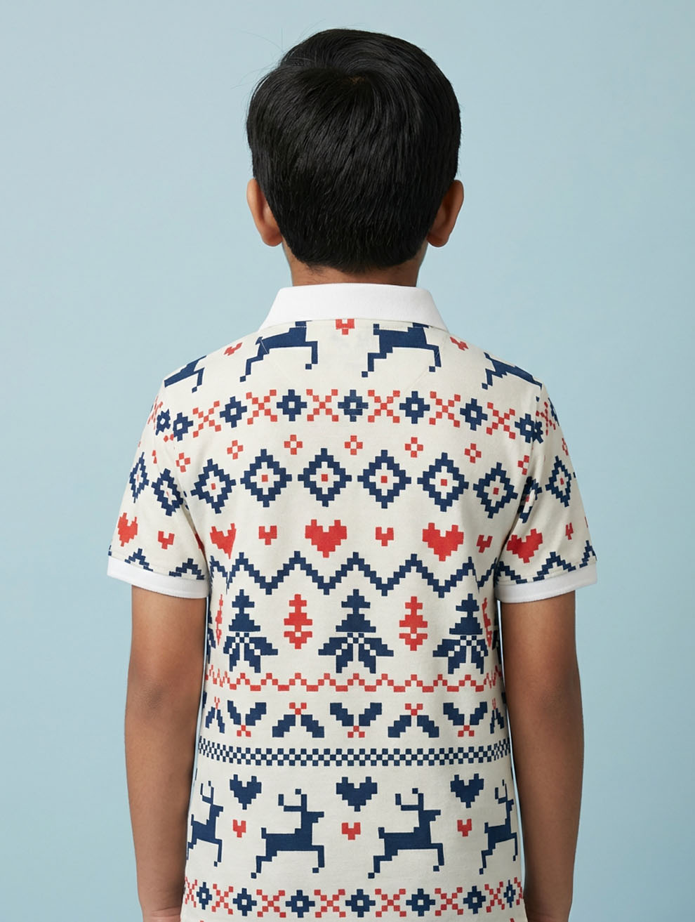 Kids Printed Polo T-Shirt #114