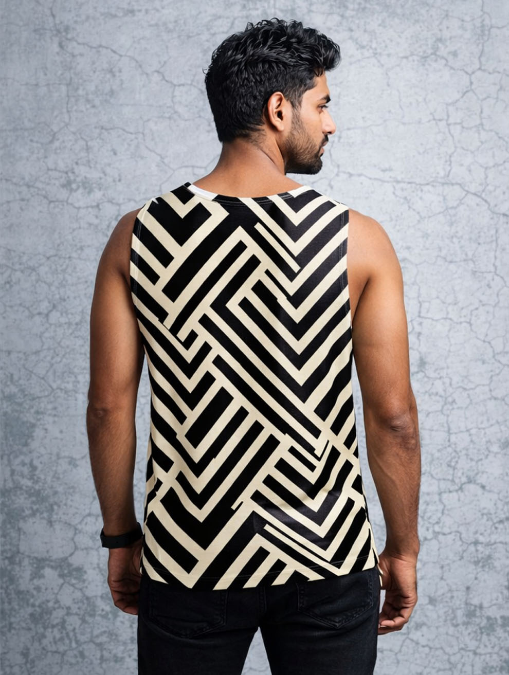 Cross Stipe Sando