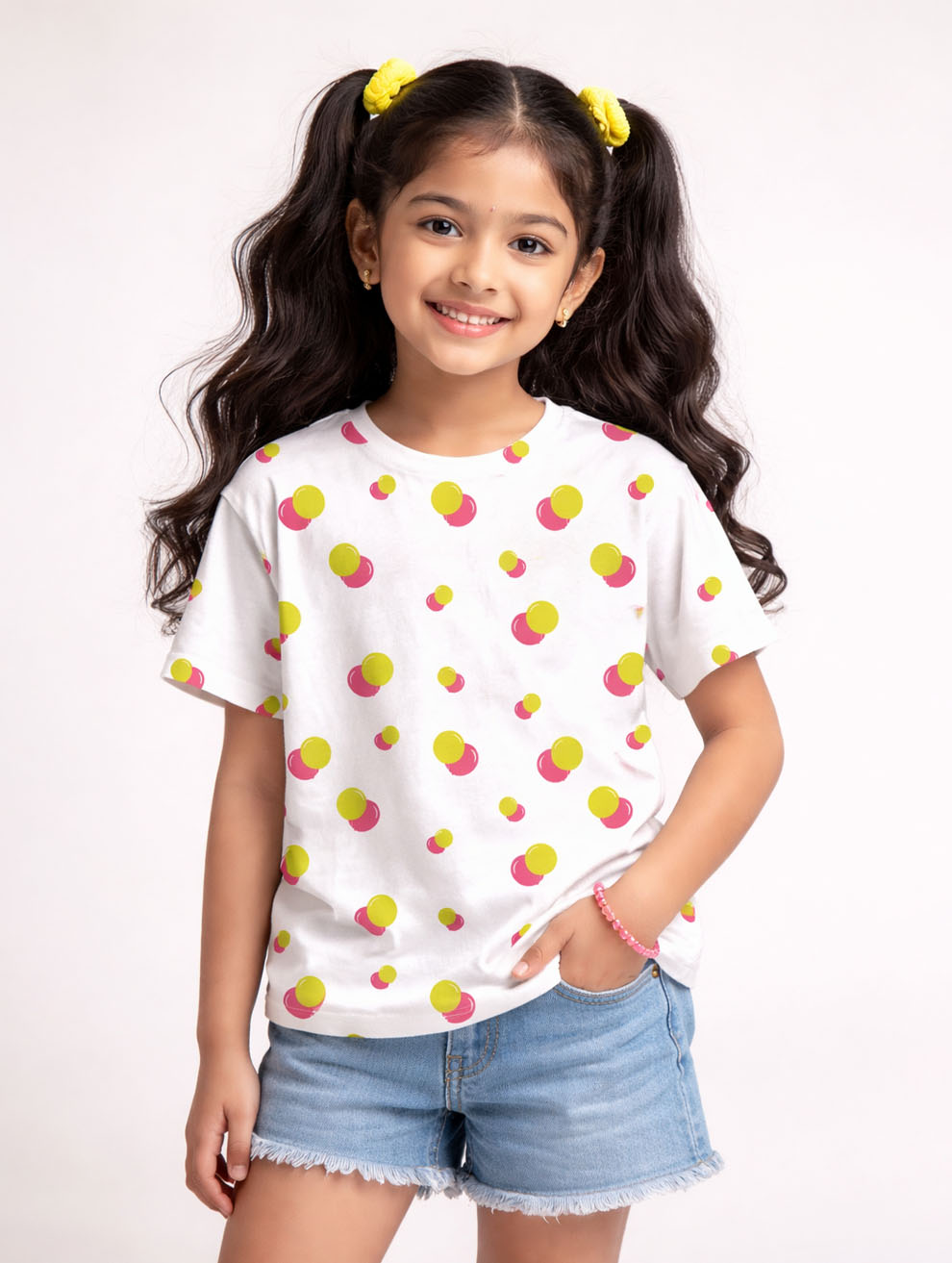 Girl's Printed T-Shirt #101