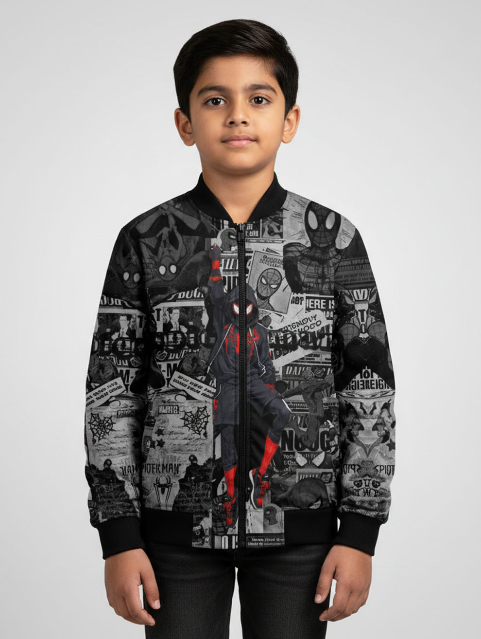 Printed Bomber Jacket #106