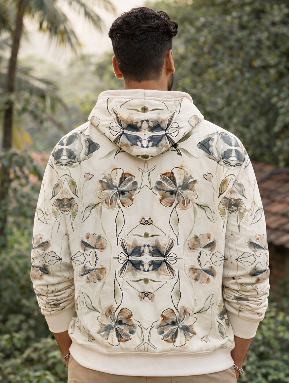 Classic Flower Art Hoodie