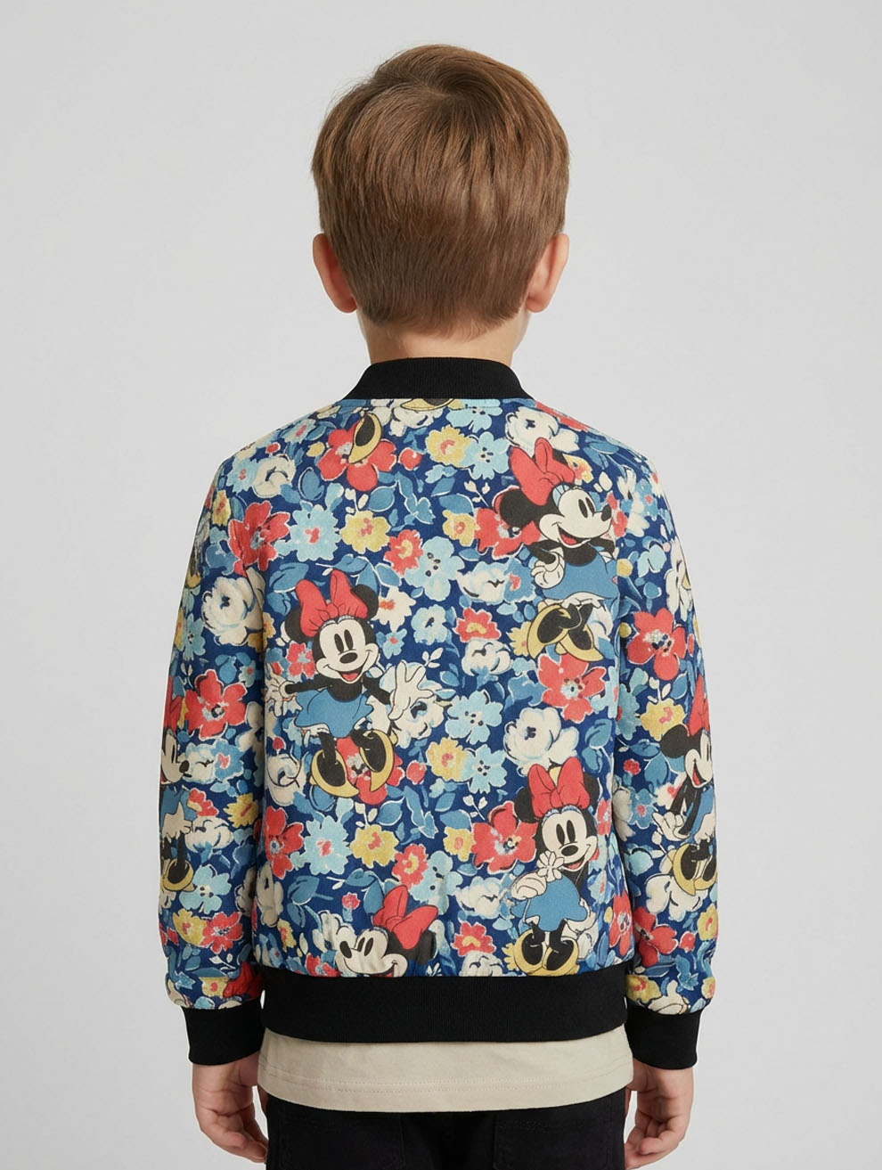 Printed Bomber Jacket #109