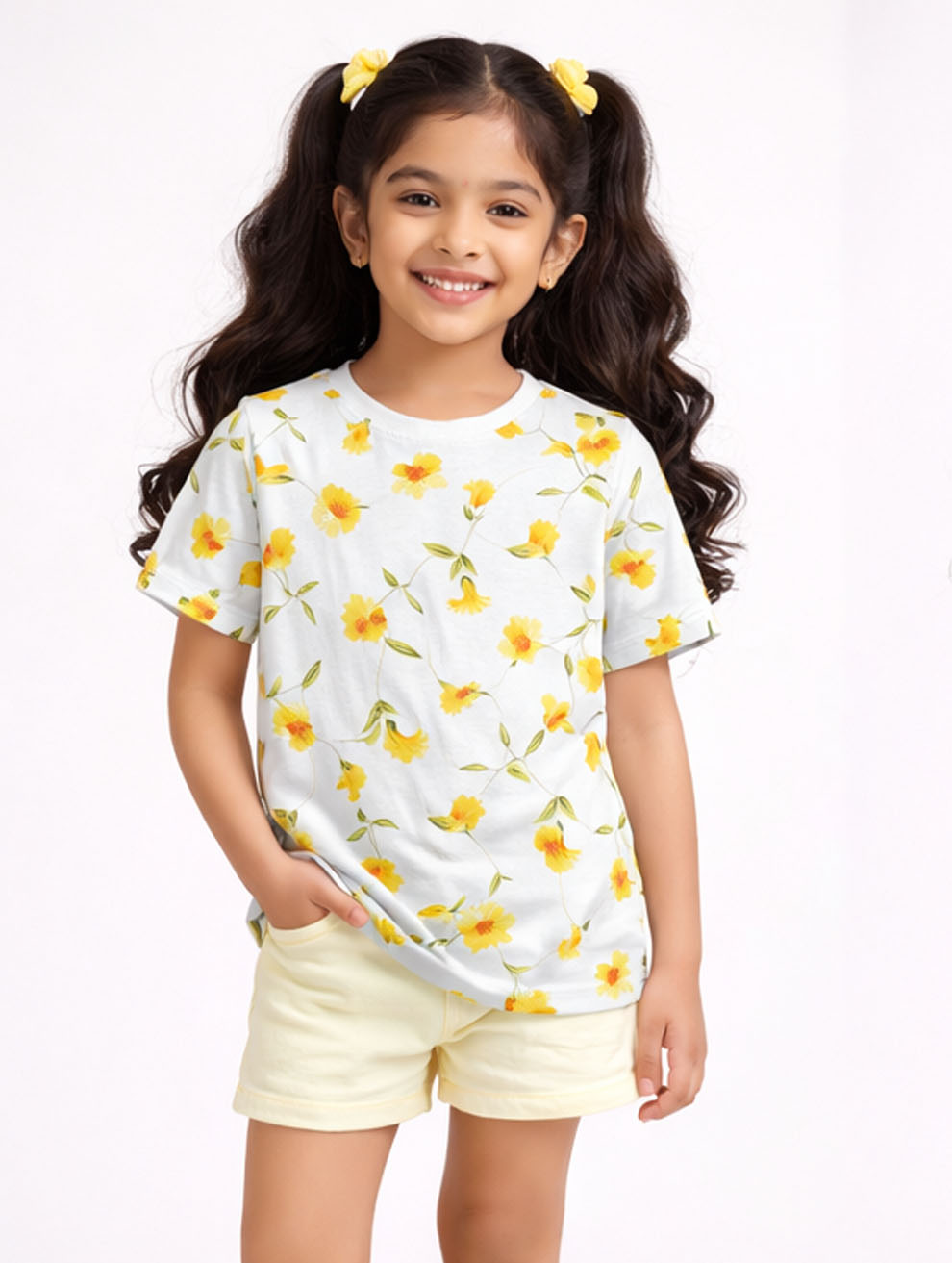 Girl's Printed T-Shirt #103