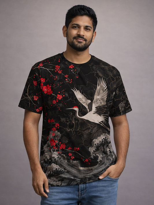 Japanese Bird T-Shirt