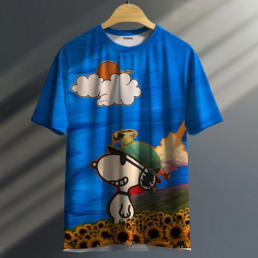Adventure snoopy Printed Tee