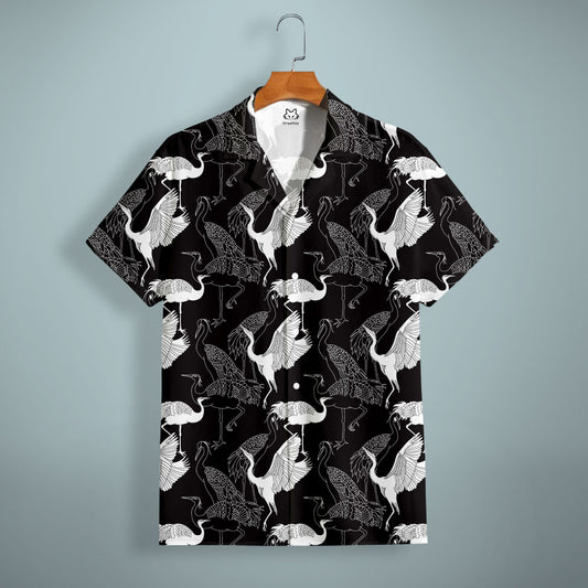 Black & White Bird Shirt