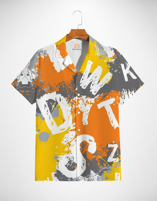 Colorful Alpha Printed Shirt