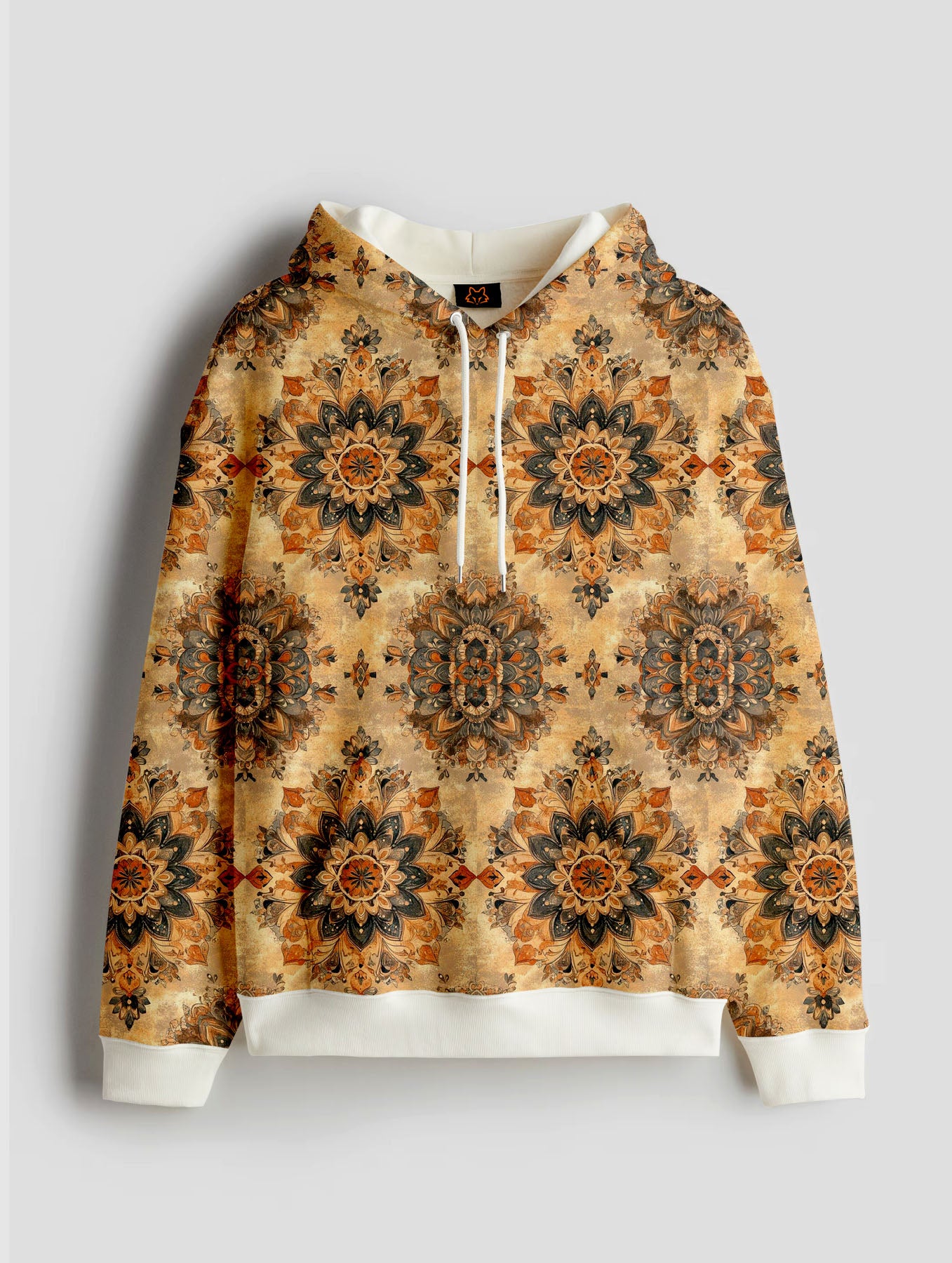 Cultural Ethnic Printed Hoodie