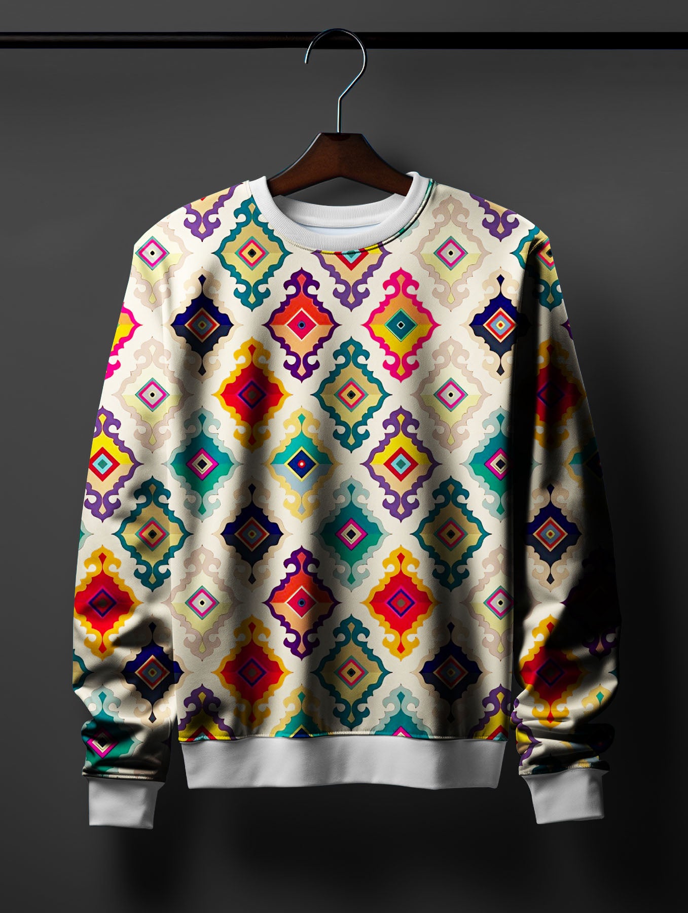 Geometric art prints Sweatshirt