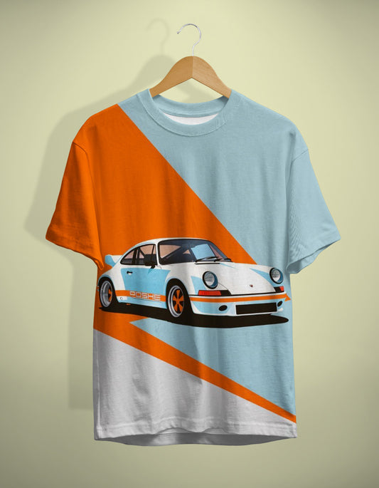 Retro Car Printed T-Shirt