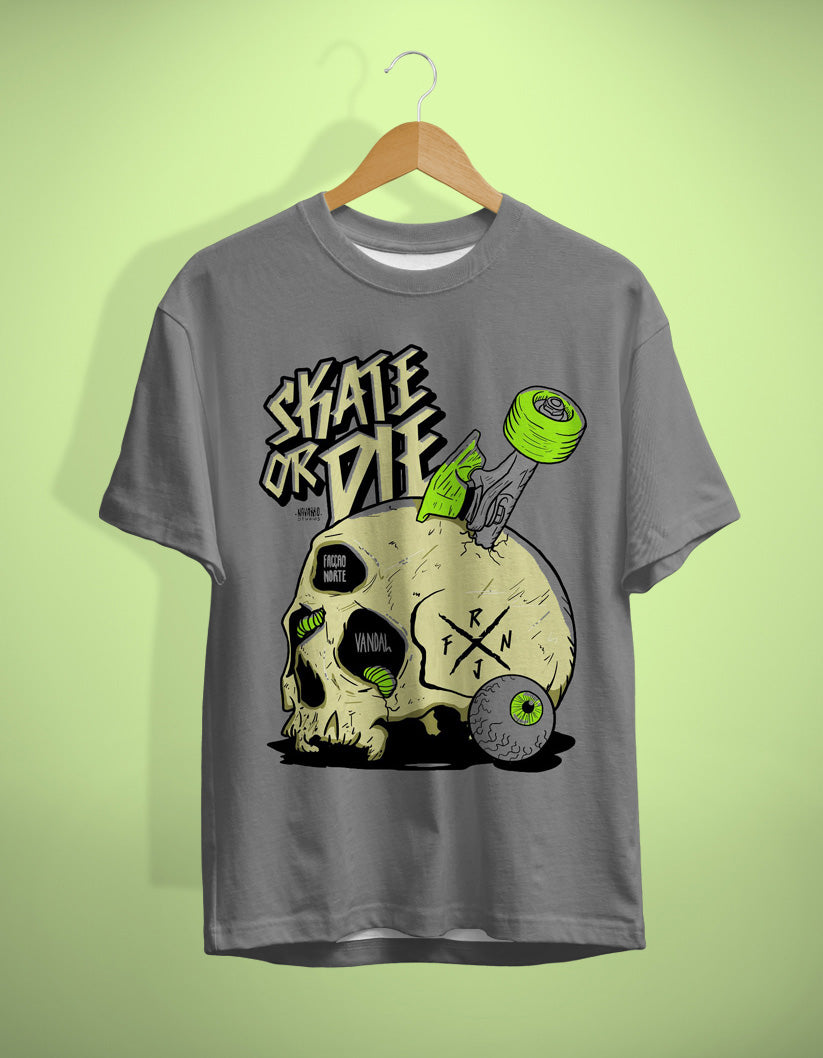 Skate Or Die Printed T-Shirt