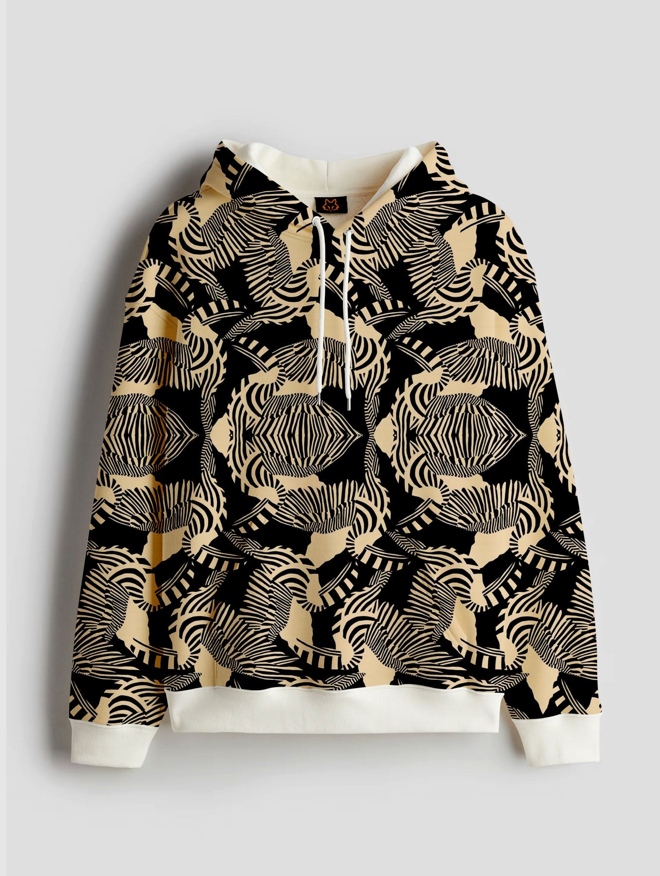 Tocu Bird Printed Hoodie